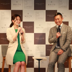 筧美和子と前園真聖が新システム『バーチャル フィッティング』を体験！