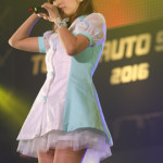 ユルリラポが東京オートサロン2016のステージに登場！優しい歌声で観衆を魅了！