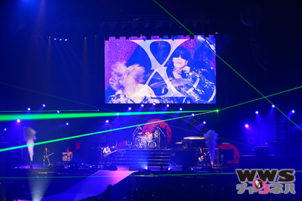 【ライブレポート】X JAPANがテレビ朝日ドリームフェスティバル2015 大トリで圧巻のライブパフォーマンス！