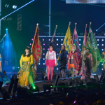 香里奈が 東京ガールズコレクション 2015 AUTUMN/WINTER のステージに登場！