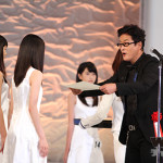 陣内孝則が表彰式に参加