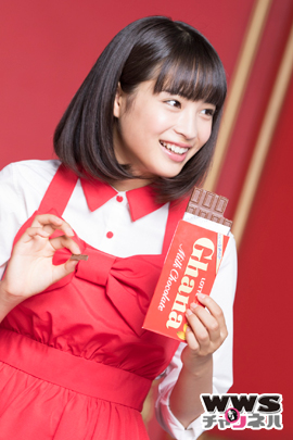 松井愛莉、広瀬すず、土屋太鳳 出演 ロッテ 『ガーナミルクチョコレート』新CM『バレンタイン2016」篇 オンエアスタート