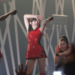 東京パフォーマンスドール が炎のように燃えるRED公演で3月23日に発売の4thシングル『逆光×礼賛』を披露！