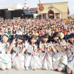 ももクロ・佐々木彩夏が乱入！ばってん少女隊が先輩、ももクロの福岡公演場外ステージで熱すぎるライブを決行！