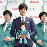 松坂桃李が自分そっくりな『トーリロボ』と共演したCM発表会に登場！