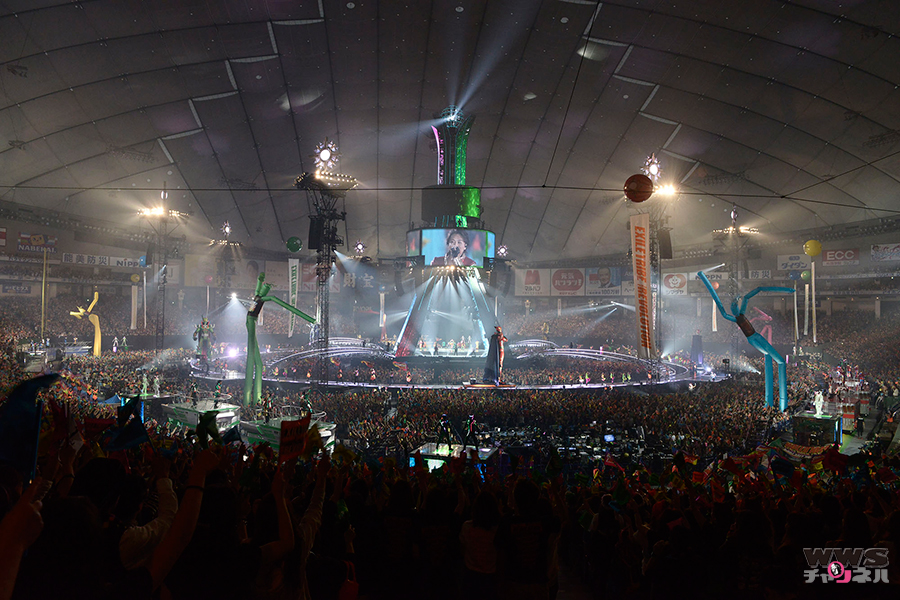 EXILEからTAKAHIRO、三代目 J Soul Brothersからは今市隆二らが登場！ 東京ドームで50,000人のファンが絶叫