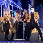 ゴールデンボンバーがダイバーシティとのコラボ イルミネーション点灯式に登場！