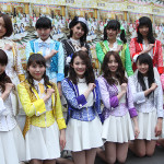 SUPER☆GiRLSの荒井玲良・勝田梨乃の2名が新宿ステーションスクエアで卒業を発表！