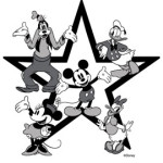 Da-iCEとBREAK OUTのコラボレーションで、ディズニーキャラクター達とのスペシャルデザインのラグランTシャツ販売！