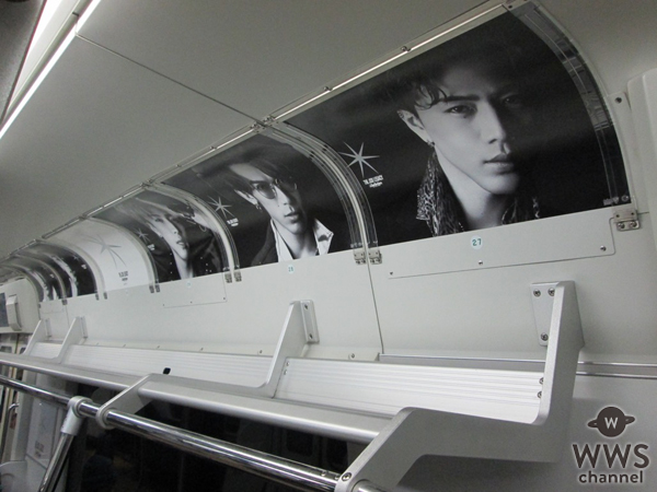 三代目 J Soul Brothersトレインが関東を駆け巡る！大阪・梅田には巨大ポスターが登場！