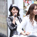 SUPER☆GiRLSの荒井玲良・勝田梨乃の2名が新宿ステーションスクエアで卒業を発表！