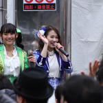 SUPER☆GiRLSの荒井玲良・勝田梨乃の2名が新宿ステーションスクエアで卒業を発表！