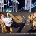 ゴールデンボンバーがダイバーシティとのコラボ イルミネーション点灯式に登場！