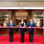 女優・鈴⽊京香がカルティエ仙台テープカットセレモニーに登場！