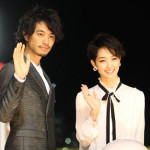 斎藤工と剛力彩芽が東京シティ競馬に登場！トゥインクル30周年バージョンイルミネーション点灯式開催！