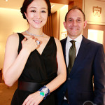 女優・鈴⽊京香 がカルティエ仙台テープカットセレモニーに登場！