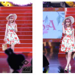 藤田ニコルが花柄ワンピースでLIZLISAステージに登場！咲くLove PopteenヒロインFes2016