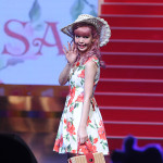 藤田ニコルが花柄ワンピースでLIZLISAステージに登場！咲くLove PopteenヒロインFes2016