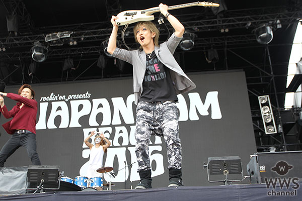 【ライブレポート】ゴールデンボンバー登場がJAPAN JAM BEACH 2016に登場！歓喜の声援が響き渡る！