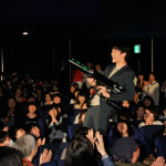 東出昌大、窪田正孝、小松菜奈らがヒーローマニア-生活-』 初日舞台挨拶でバズーカ砲でド派手に登場！