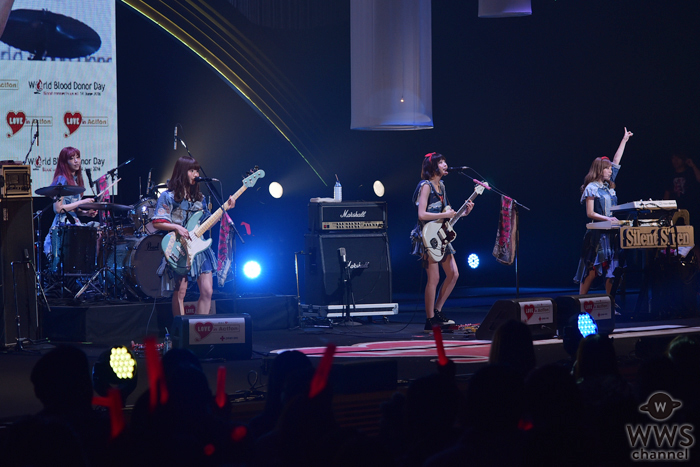 【ライブレポート】Silent SirenがLOVE in Actionに登場！「アクションしたい気持ちを大切な人に繋いでください！」
