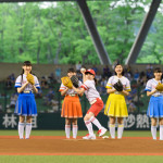 来がセ･パ交流戦セレモニアルピッチに登場！「私たちの夢がもう1つ出来ました！」