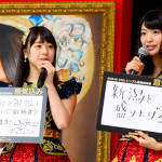 横山由依、渡辺麻友、柏木由紀、北原里英、加藤美南がAKB選抜総選挙ミュージアム オープニングセレモニーに登場！