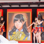 横山由依、渡辺麻友、柏木由紀、北原里英、加藤美南がAKB選抜総選挙ミュージアム オープニングセレモニーに登場！