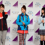 乃木坂46が、OL、山ガール、浴衣姿などさまざまな衣装で登場！「From AQUA×乃木坂46」新CM記者発表会