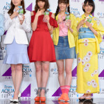 乃木坂46が、OL、山ガール、浴衣姿などさまざまな衣装で登場！「From AQUA×乃木坂46」新CM記者発表会