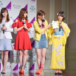乃木坂46が、OL、山ガール、浴衣姿などさまざまな衣装で登場！「From AQUA×乃木坂46」新CM記者発表会
