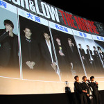 撮影裏話あり！？登坂広臣、佐藤寛太、今市隆二が東京会場に登場！映画『HiGH&LOW THE MOVIE』初日舞台挨拶が5大都市同時中継！