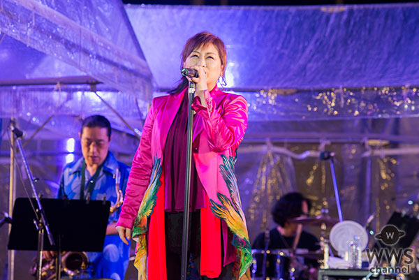 【写真特集】渡辺美里が神宮外苑花火大会で「サマータイム・ブルース」など夏祭りにふさわしい楽曲を熱唱！