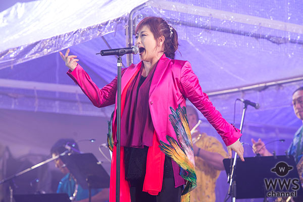 【写真特集】渡辺美里が神宮外苑花火大会で「サマータイム・ブルース」など夏祭りにふさわしい楽曲を熱唱！