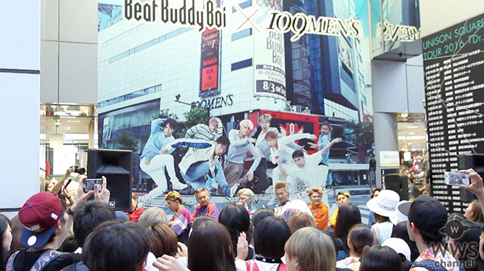 【動画】世界最強ダンス＆ボーカルグループ Beat Buddy Boiが渋谷109MENSをジャック！