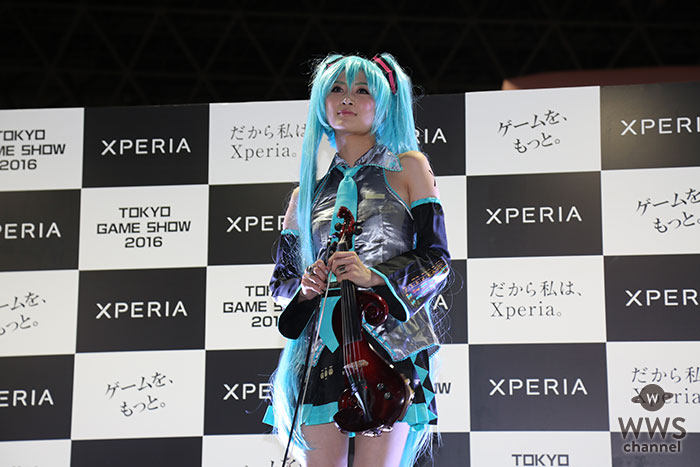 【写真特集】美しすぎるヴァイオリニストAyasaが初音ミクコスプレでゴージャスなステージを展開！