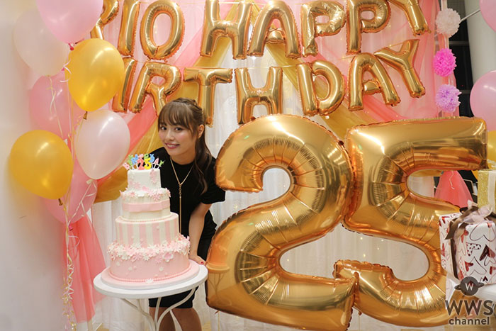 内田理央が天然キャラ炸裂「生まれ変わるならあさりになりたい？！」ファンイベントで25歳バースデーサプライズに感激！