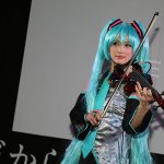 【写真特集】美しすぎるヴァイオリニストAyasaが初音ミクコスプレでゴージャスなステージを展開！