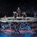 E-girlsの藤井姉妹の新ユニット『ShuuKaRen』が初パフォーマンス！Bリーグ開幕をSAMURIZE、PKCZ®と共に彩る！