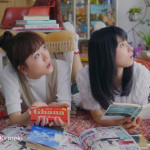 土屋太鳳、松井愛莉、広瀬すずがCM撮影で雨の中、体を寄せ合い大はしゃぎ!CMソングはコブクロの書き下ろし!