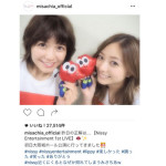 【みさちあ】AAA宇野実彩子 伊藤千晃が2ショットで可愛すぎるにっしーグッズをゲット！ Nissy(西島隆弘)のソロライブ初日に参戦！