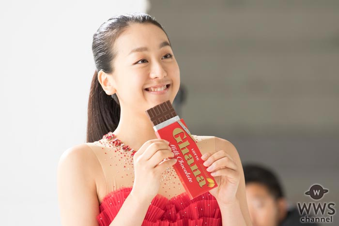 浅田真央がロッテ「ガーナミルクチョコレート」新CMに出演！可愛すぎる「オッケー！！」ポーズを披露！