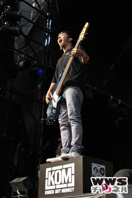 【ライブレポート】KNOCK OUT MONKEYがROCK IN JAPAN FESTIVAL 2015に登場！