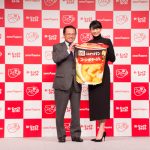 榮倉奈々がCool＆Cuteな全身黒コーデ衣装で新CMを発表会に登場！映画のワンシーンのようなCM