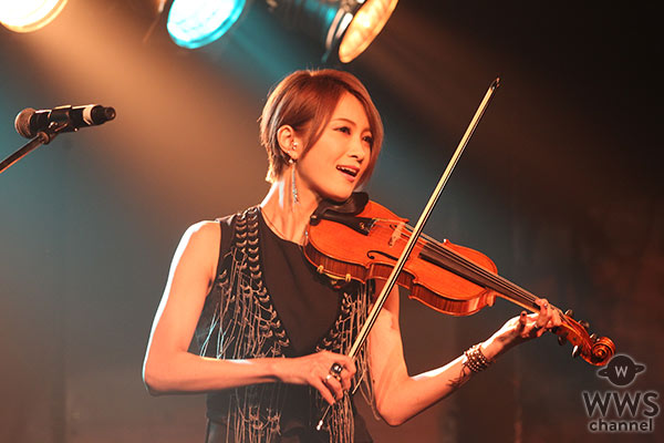 美しすぎるヴァイオリニスト・Ayasaが渋谷のど真ん中で華麗なライブパフォーマンス！3rdアルバムから新曲「東京2020」も披露！