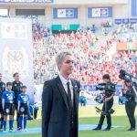 AAAの浦田直也が5万人が見守る中、透き通った歌声で国歌斉唱！スタジアムが大きな一体感に包まれる！