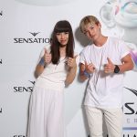 lol(エル・オー・エル) 小見山直人 honokaがSENSATIONに来場で白コーデを披露！