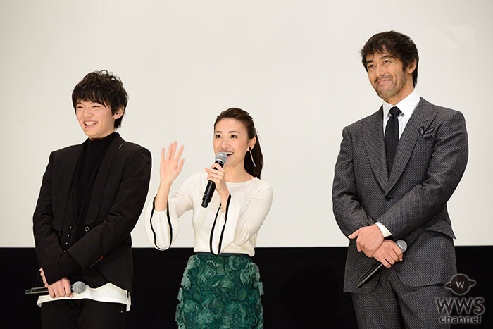 大島優子が映画「疾風ロンド」舞台挨拶に登場！