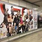 JR渋谷駅がE-girls一色に！！最新曲『Go! Go! Let’s Go!』発売記念山手線ポスタージャック！