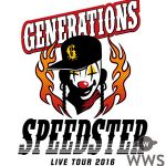 GENERATIONS from EXILE TRIBE 『GENERATIONS LIVE TOUR 2016 “SPEEDSTER”』 ライブ DVD 発売決定!